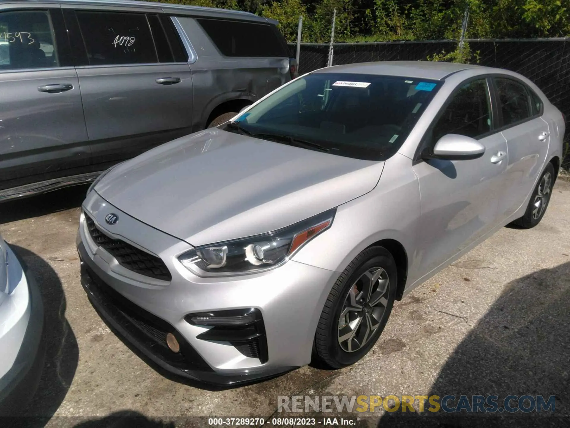 2 Photograph of a damaged car 3KPF24AD0ME318341 KIA FORTE 2021