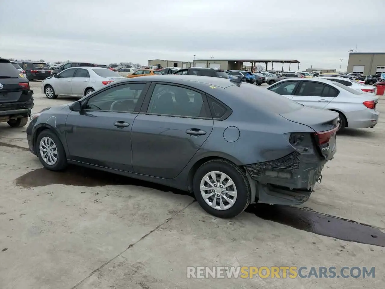 2 Photograph of a damaged car 3KPF24AD0ME320137 KIA FORTE 2021