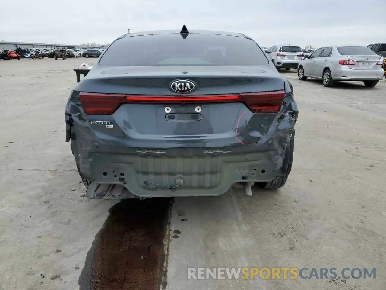 6 Photograph of a damaged car 3KPF24AD0ME320137 KIA FORTE 2021