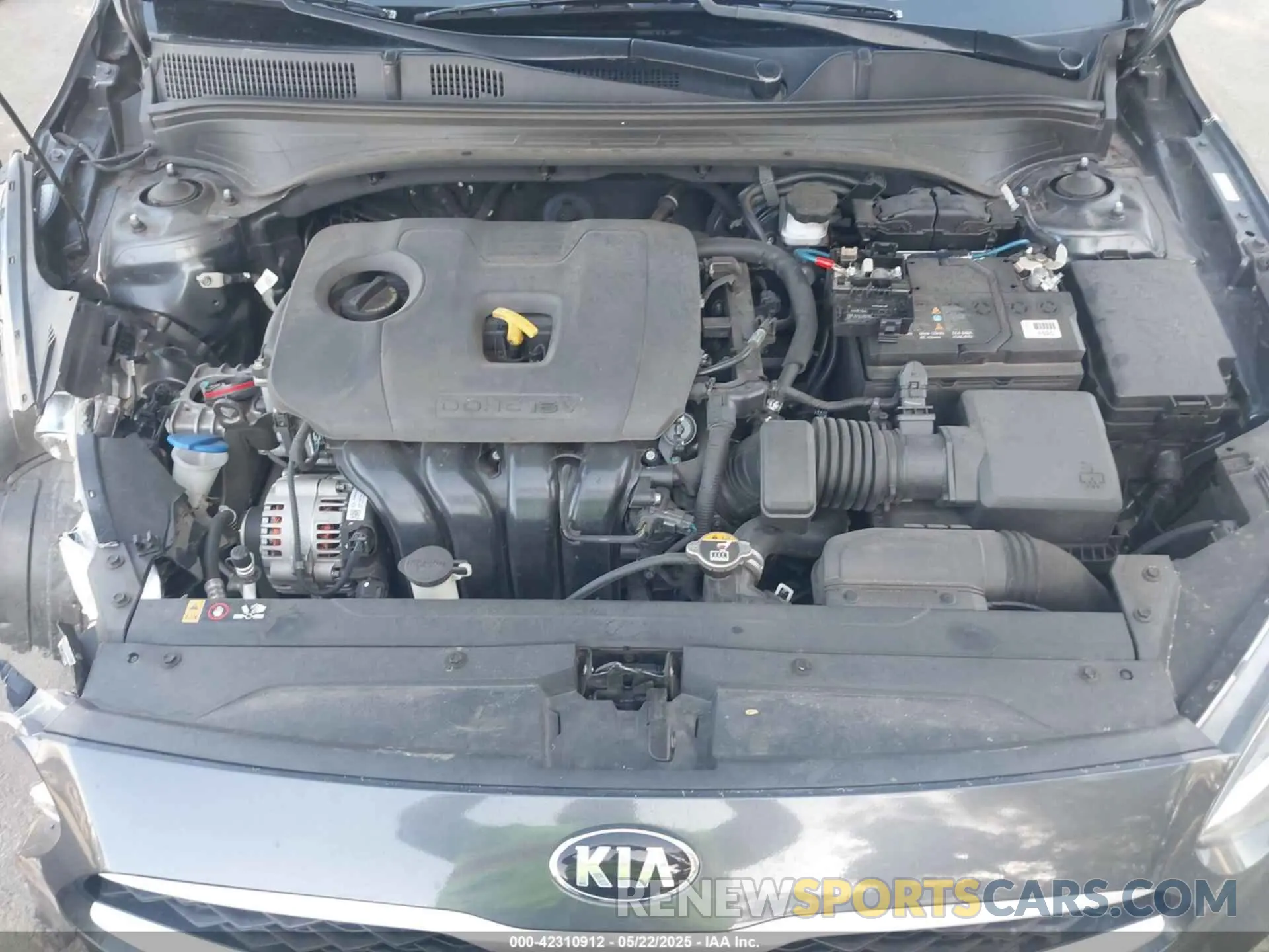 10 Photograph of a damaged car 3KPF24AD0ME329971 KIA FORTE 2021
