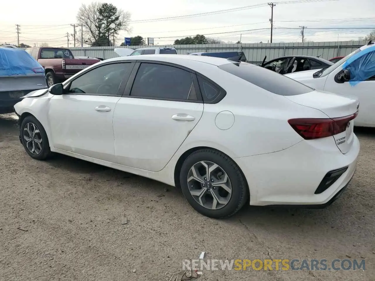 2 Photograph of a damaged car 3KPF24AD0ME331333 KIA FORTE 2021