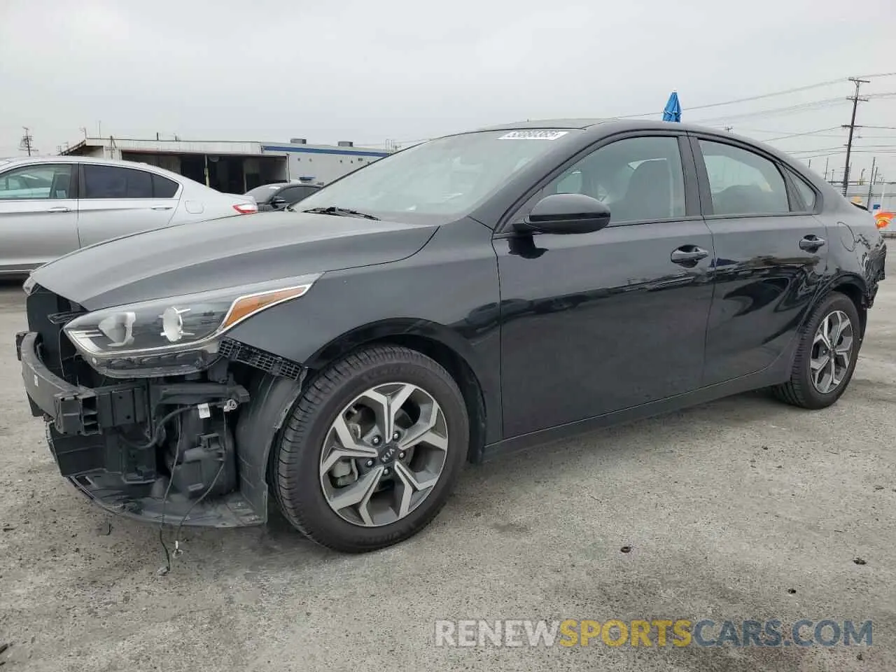 1 Photograph of a damaged car 3KPF24AD0ME332434 KIA FORTE 2021