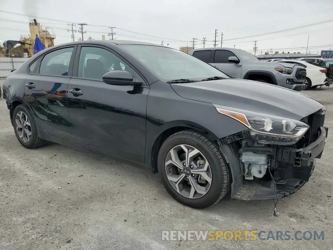 4 Photograph of a damaged car 3KPF24AD0ME332434 KIA FORTE 2021