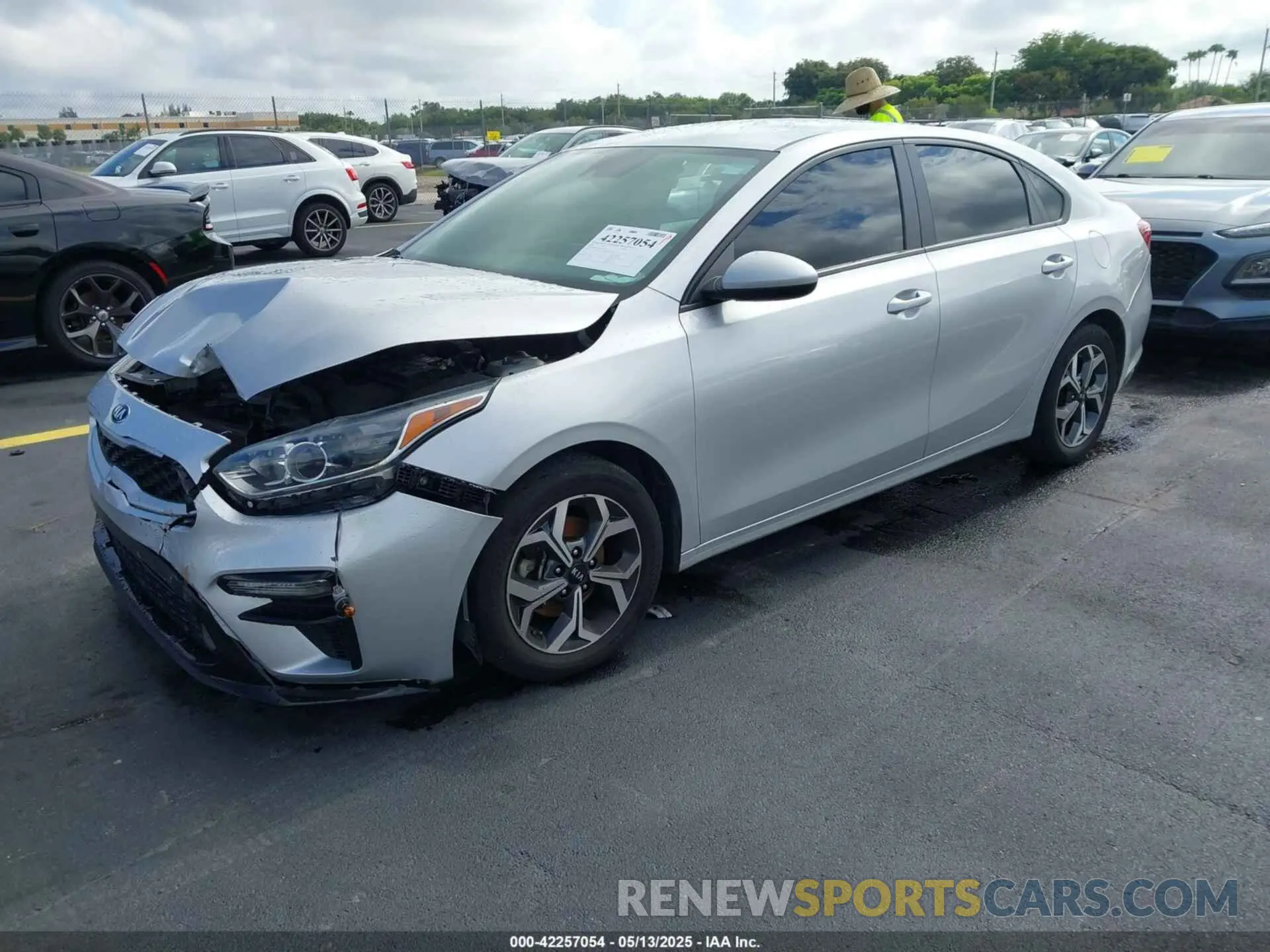 2 Photograph of a damaged car 3KPF24AD0ME334880 KIA FORTE 2021