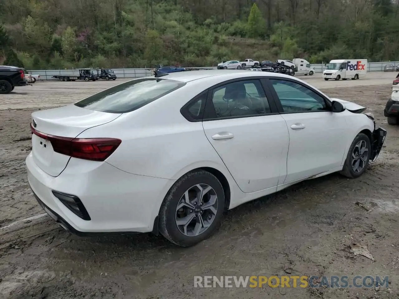 3 Photograph of a damaged car 3KPF24AD0ME337066 KIA FORTE 2021