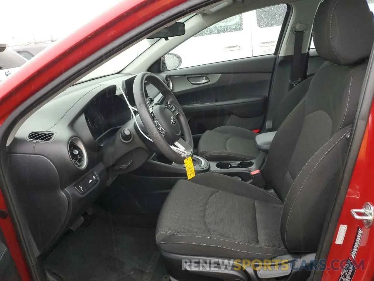 7 Photograph of a damaged car 3KPF24AD0ME338718 KIA FORTE 2021