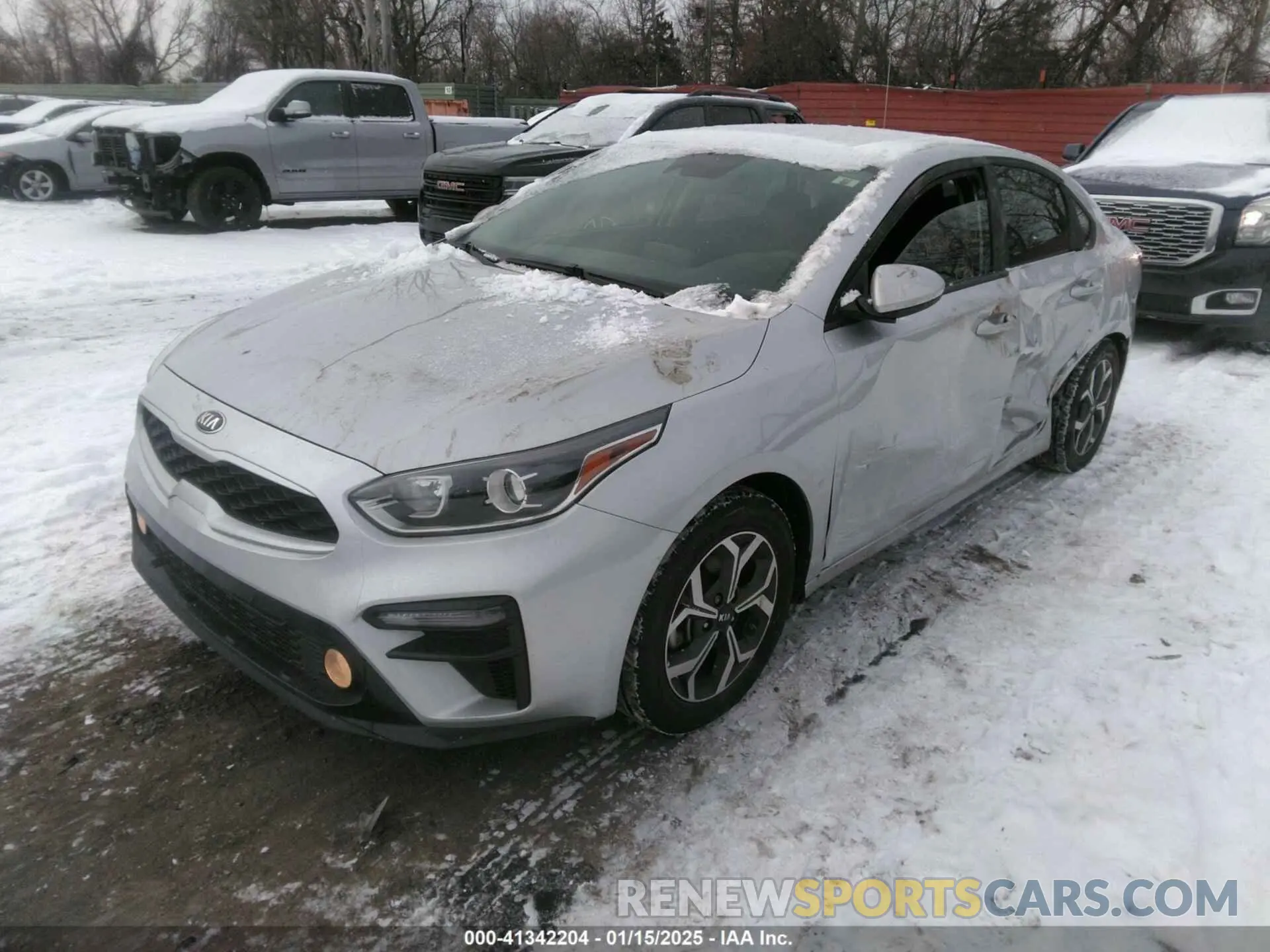 2 Photograph of a damaged car 3KPF24AD0ME348407 KIA FORTE 2021