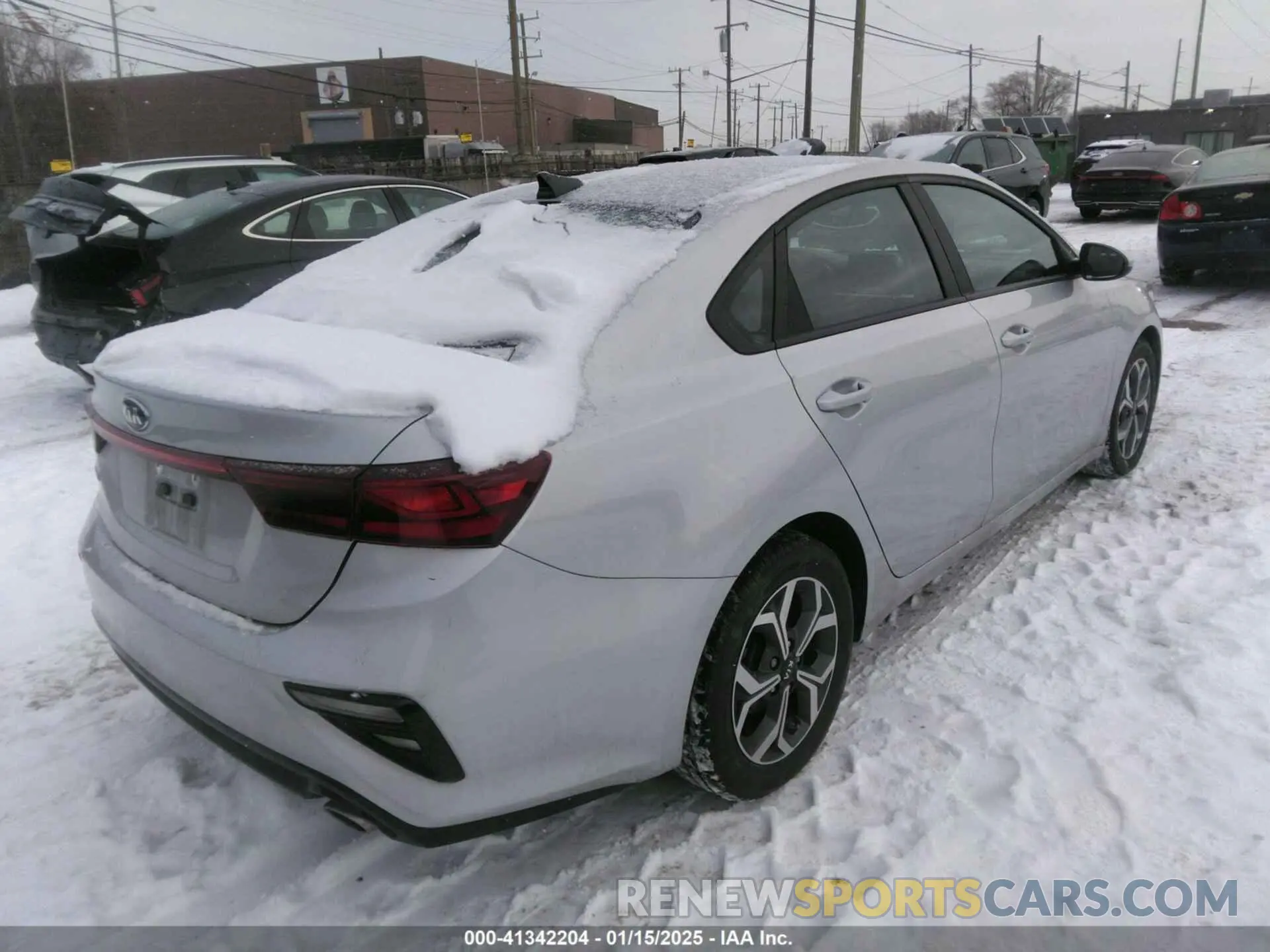 4 Photograph of a damaged car 3KPF24AD0ME348407 KIA FORTE 2021