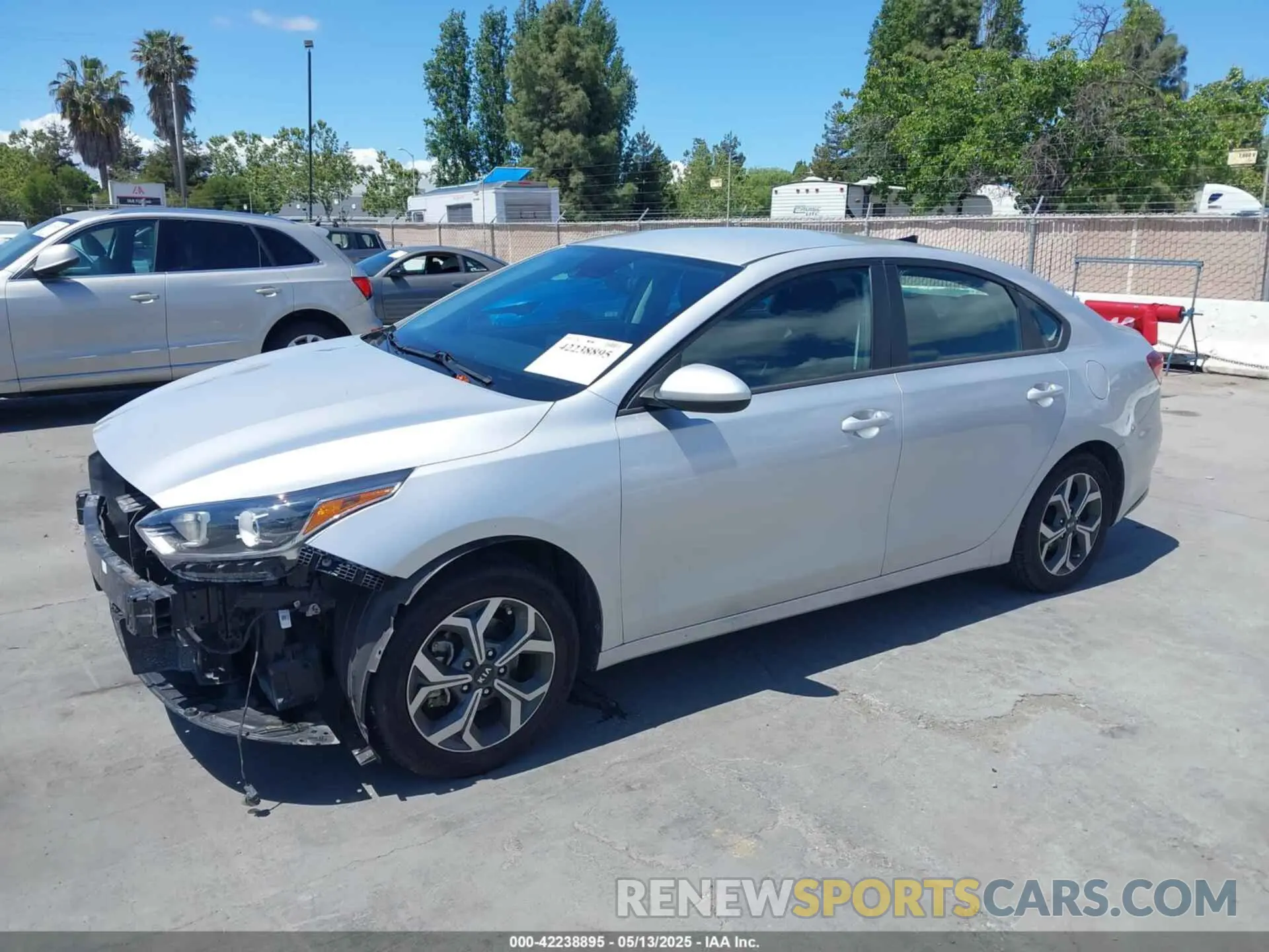 2 Photograph of a damaged car 3KPF24AD0ME349234 KIA FORTE 2021
