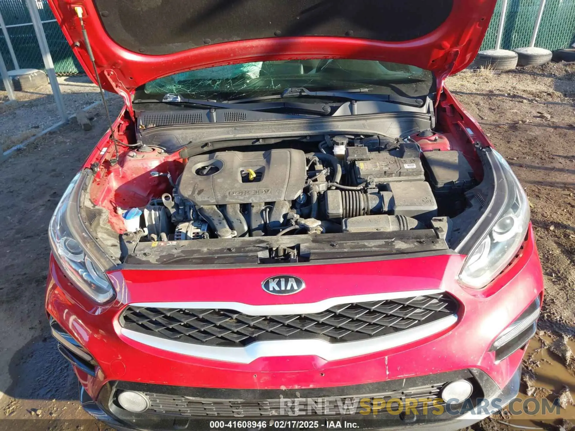 10 Photograph of a damaged car 3KPF24AD0ME351730 KIA FORTE 2021