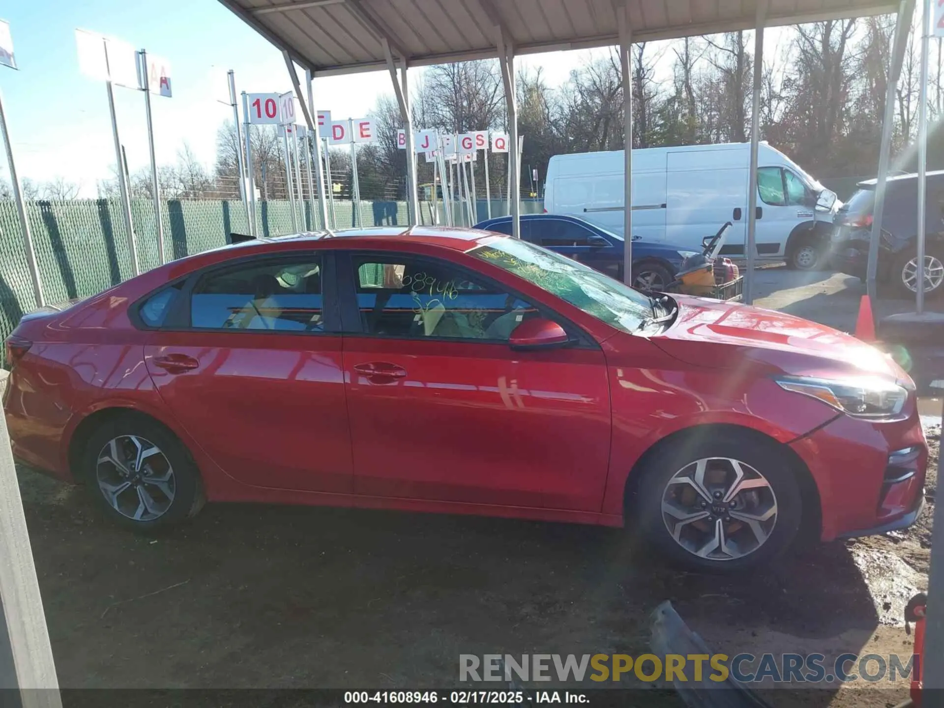 13 Photograph of a damaged car 3KPF24AD0ME351730 KIA FORTE 2021