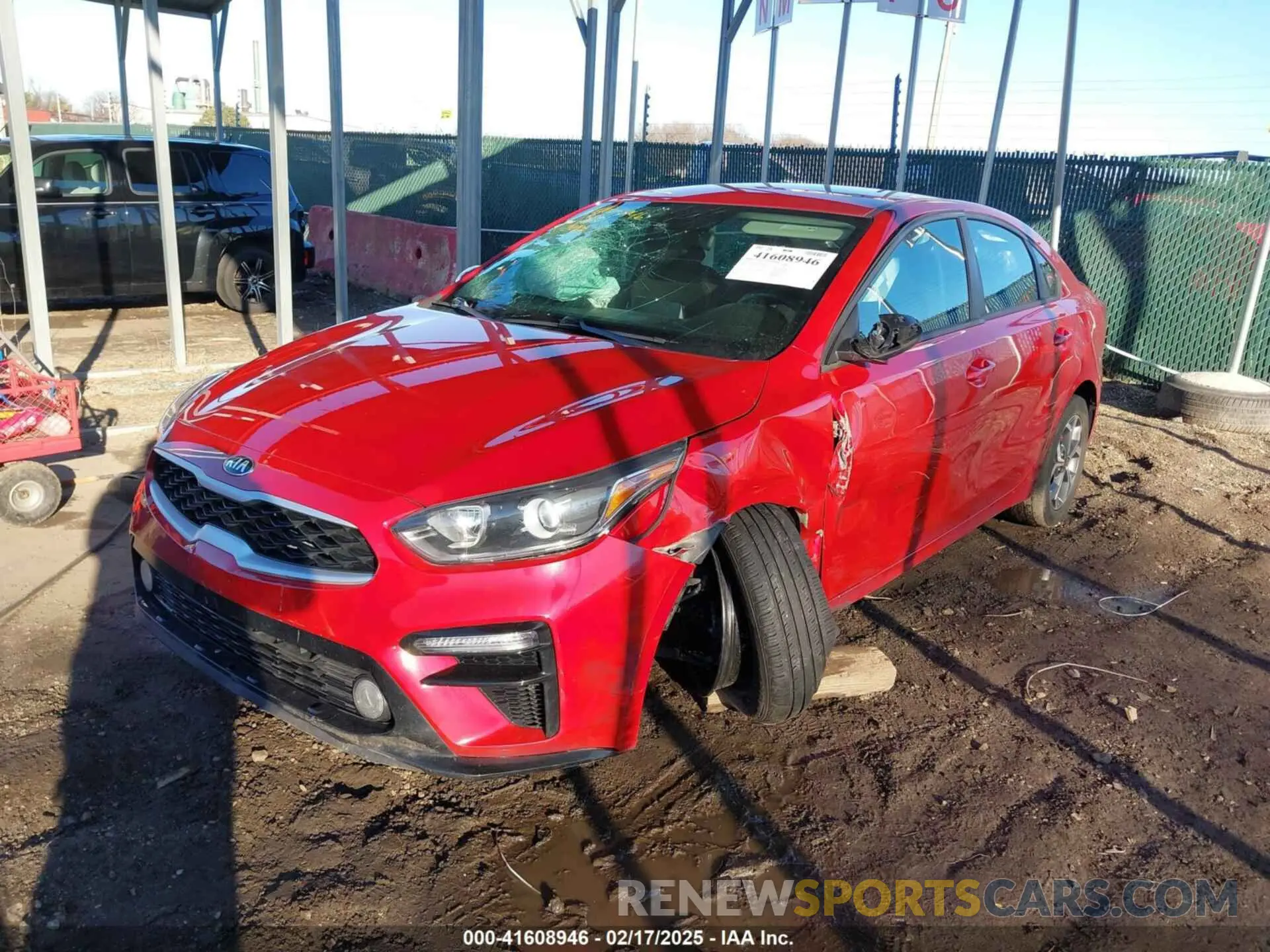 2 Photograph of a damaged car 3KPF24AD0ME351730 KIA FORTE 2021