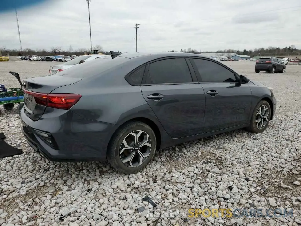 3 Photograph of a damaged car 3KPF24AD0ME358256 KIA FORTE 2021