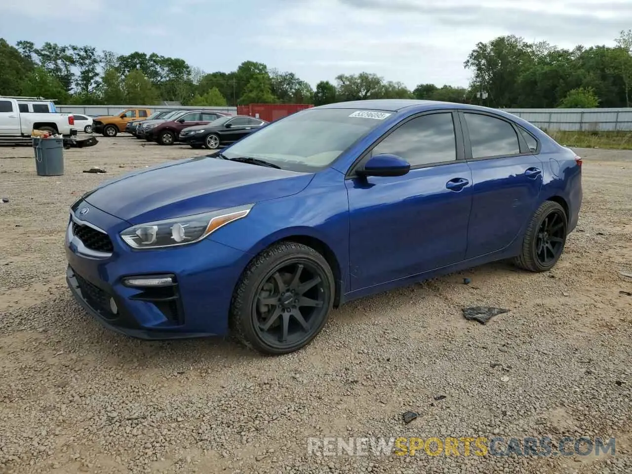 1 Photograph of a damaged car 3KPF24AD0ME360167 KIA FORTE 2021