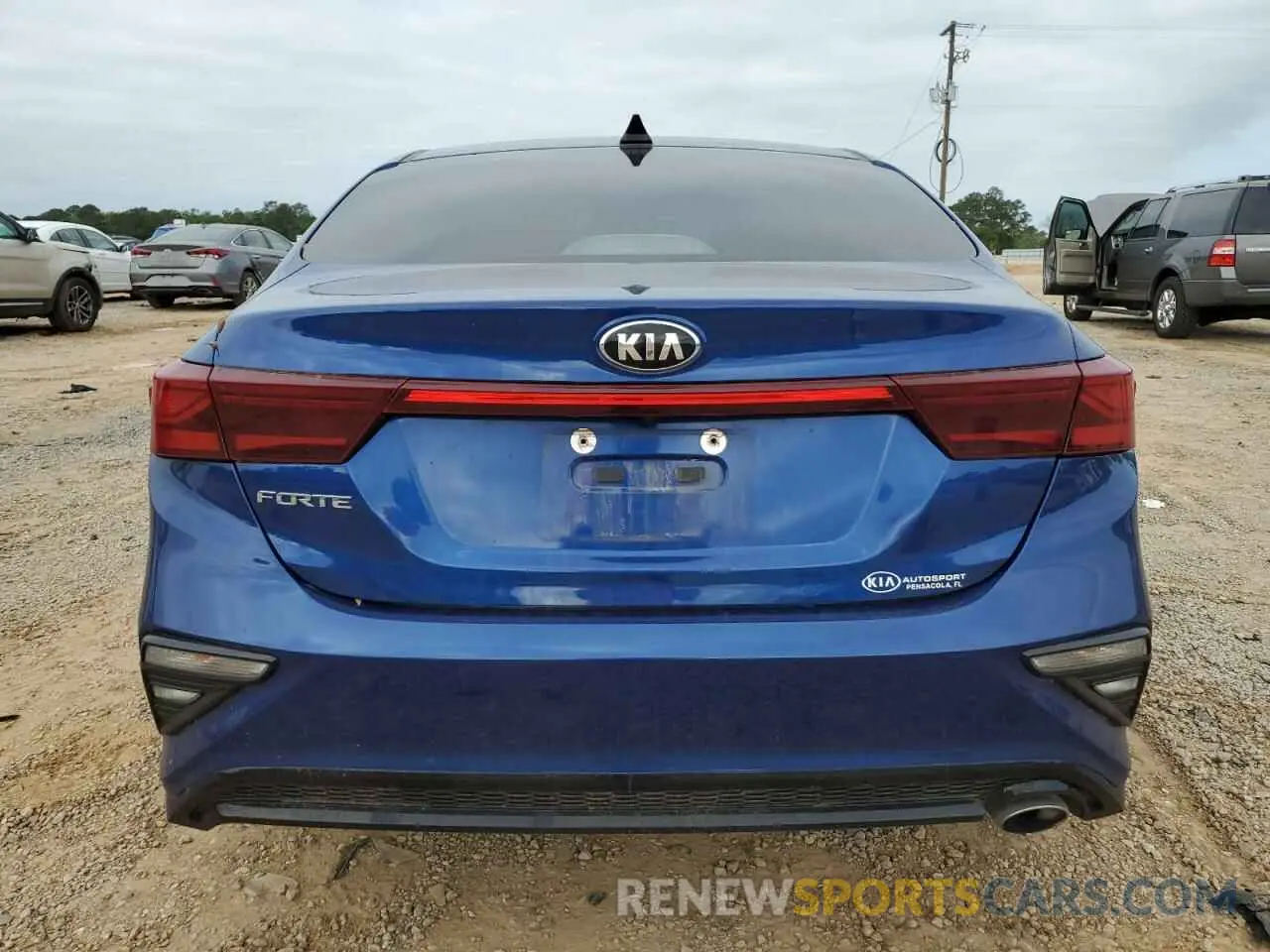 6 Photograph of a damaged car 3KPF24AD0ME360167 KIA FORTE 2021