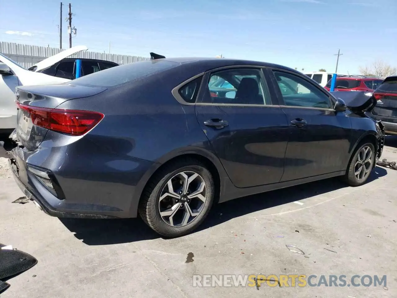 3 Photograph of a damaged car 3KPF24AD0ME361061 KIA FORTE 2021