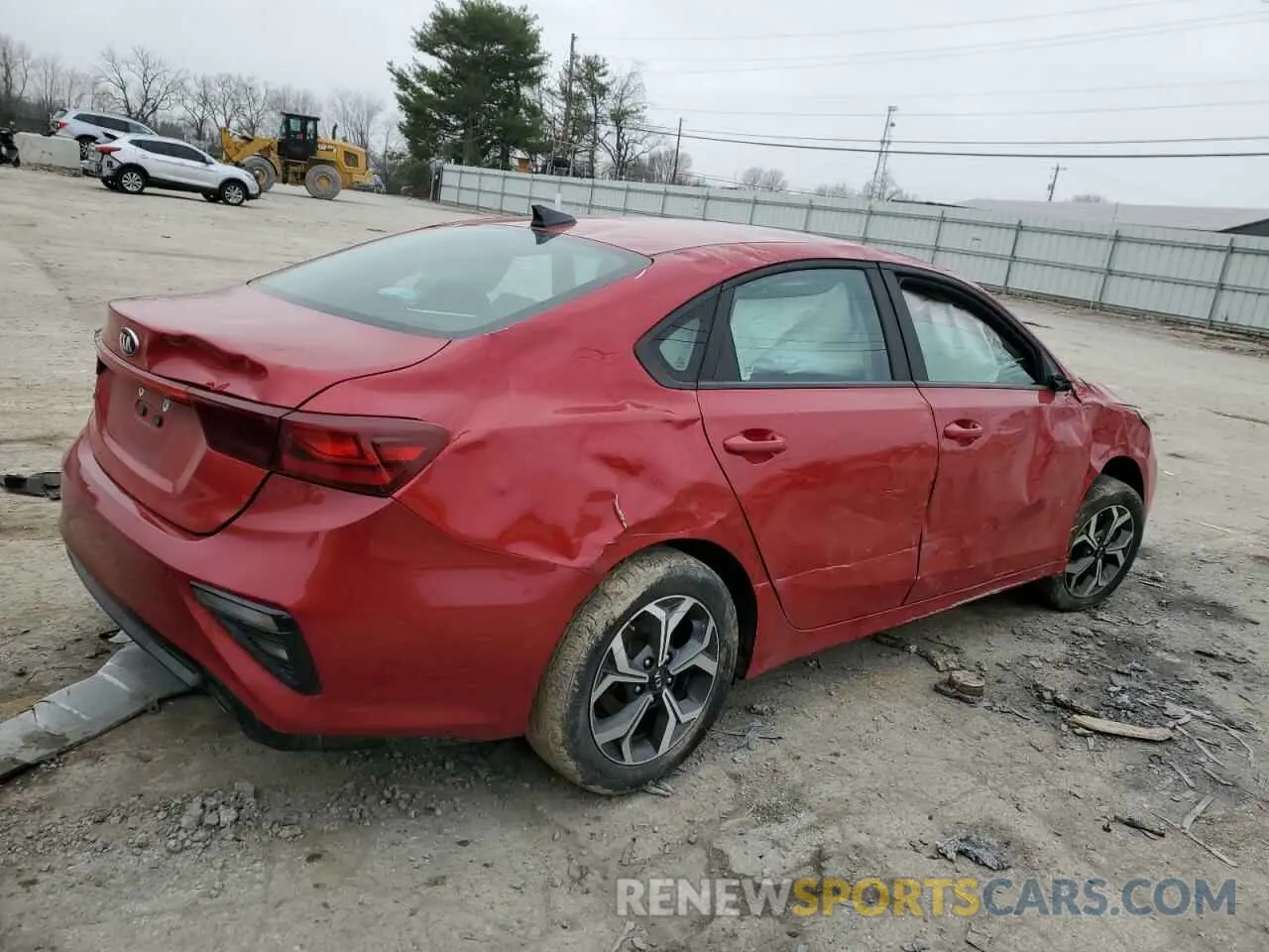 3 Photograph of a damaged car 3KPF24AD0ME361111 KIA FORTE 2021