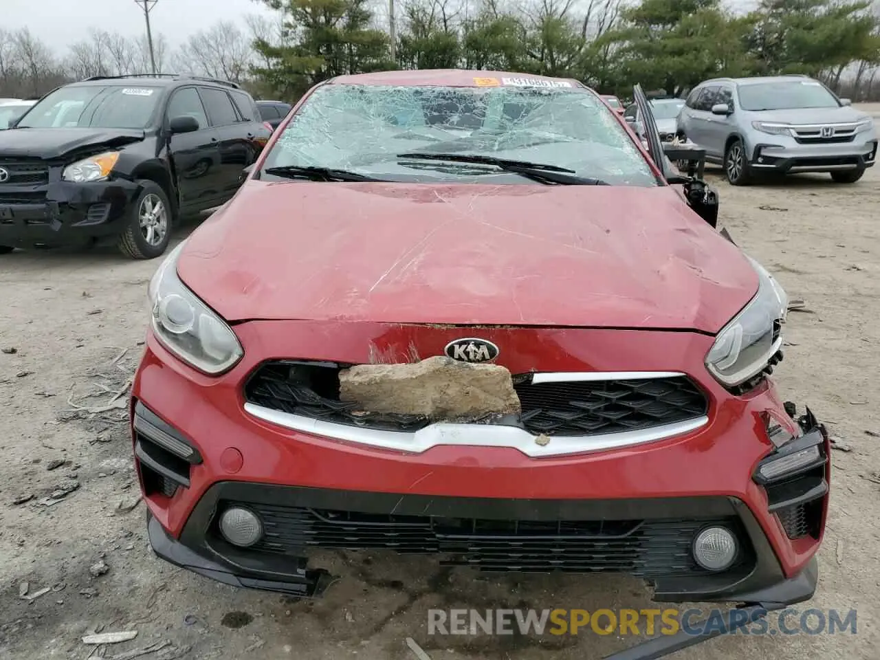 5 Photograph of a damaged car 3KPF24AD0ME361111 KIA FORTE 2021