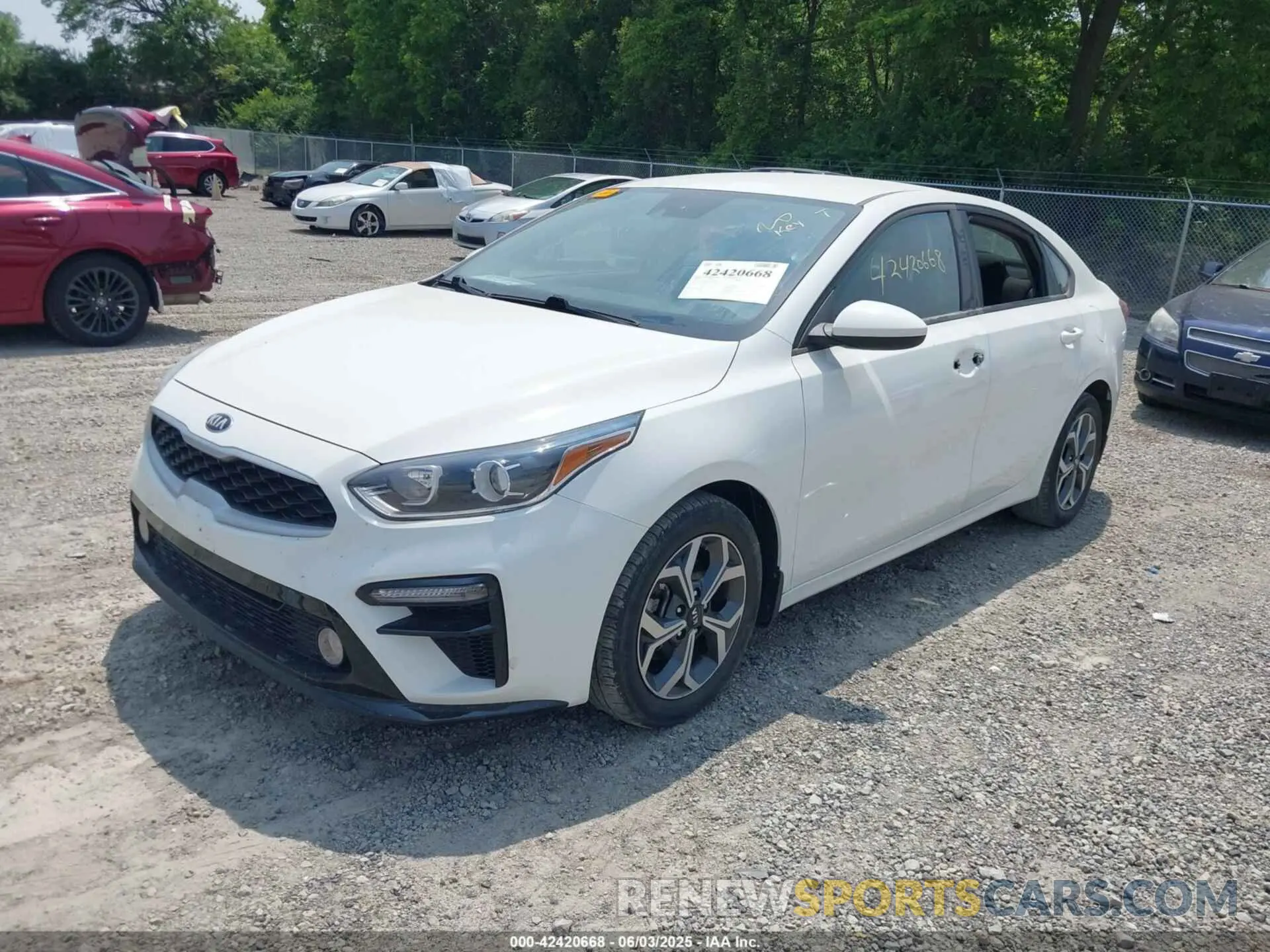 2 Photograph of a damaged car 3KPF24AD0ME364882 KIA FORTE 2021