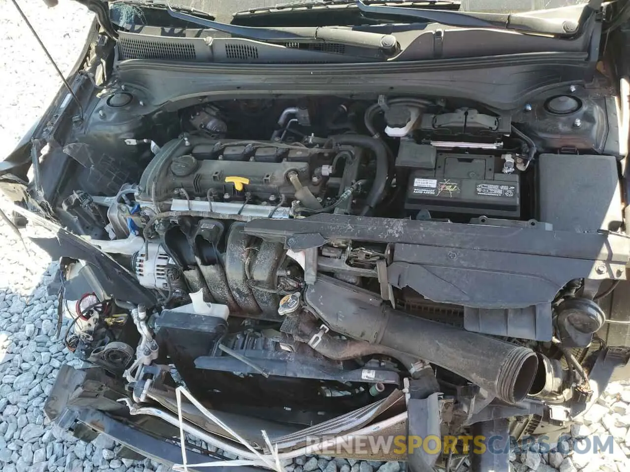 11 Photograph of a damaged car 3KPF24AD0ME374294 KIA FORTE 2021