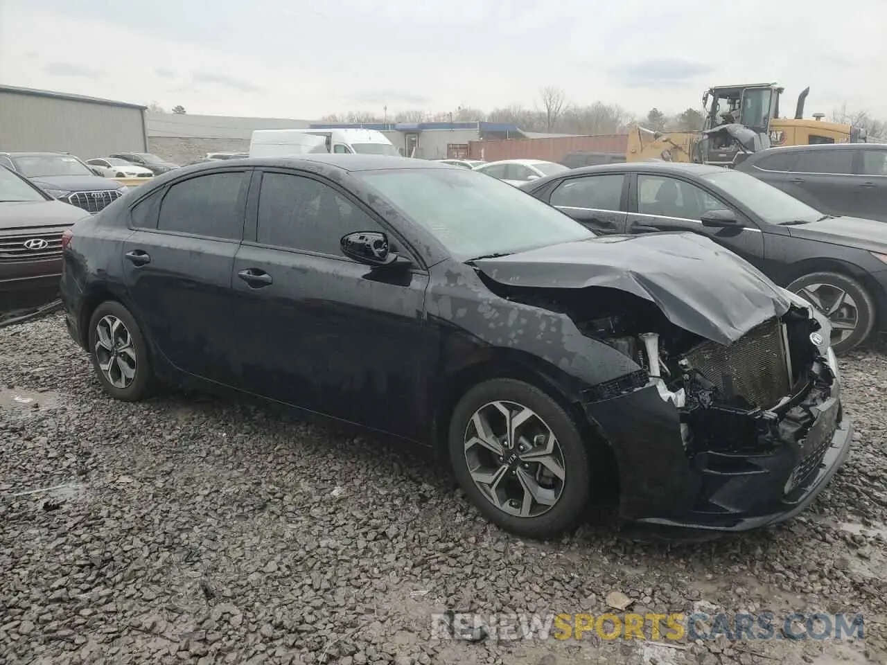 4 Photograph of a damaged car 3KPF24AD0ME382928 KIA FORTE 2021