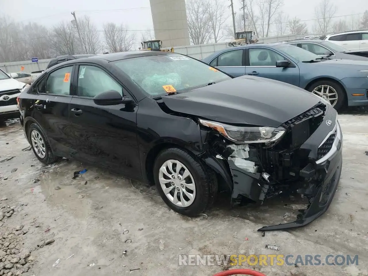 4 Photograph of a damaged car 3KPF24AD0ME401770 KIA FORTE 2021