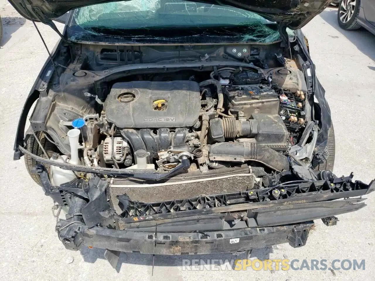 11 Photograph of a damaged car 3KPF24AD0ME407696 KIA FORTE 2021