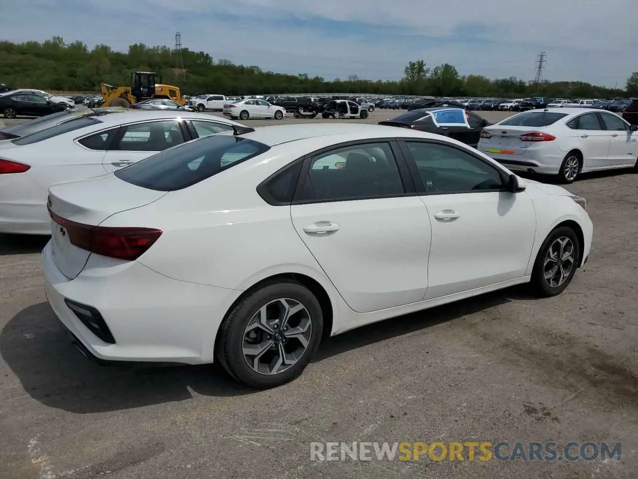 3 Photograph of a damaged car 3KPF24AD0ME411070 KIA FORTE 2021