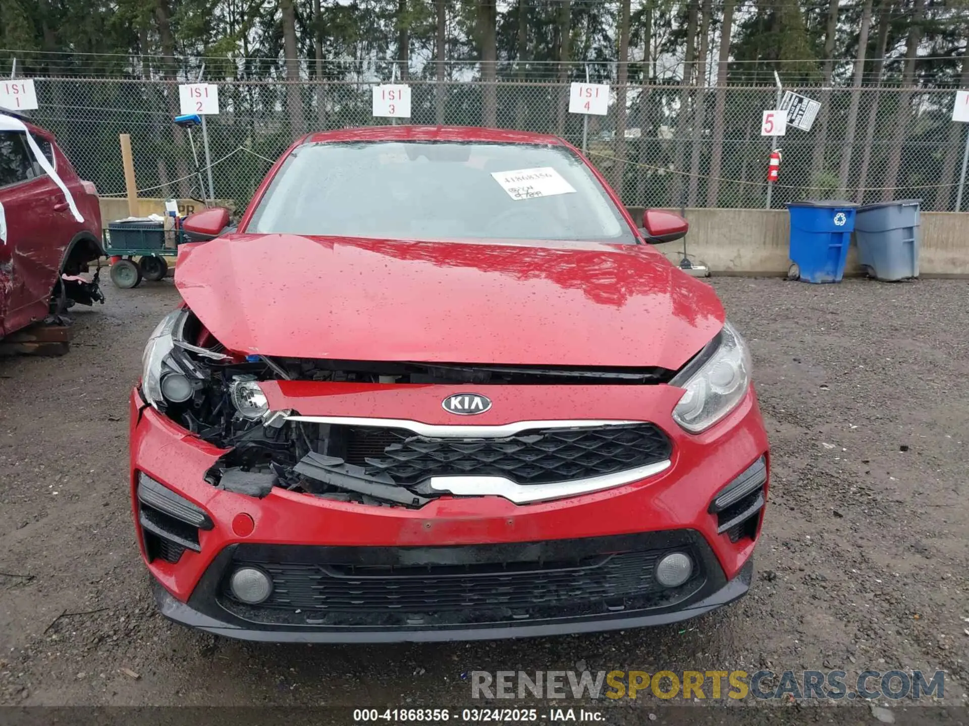 12 Photograph of a damaged car 3KPF24AD1ME268257 KIA FORTE 2021
