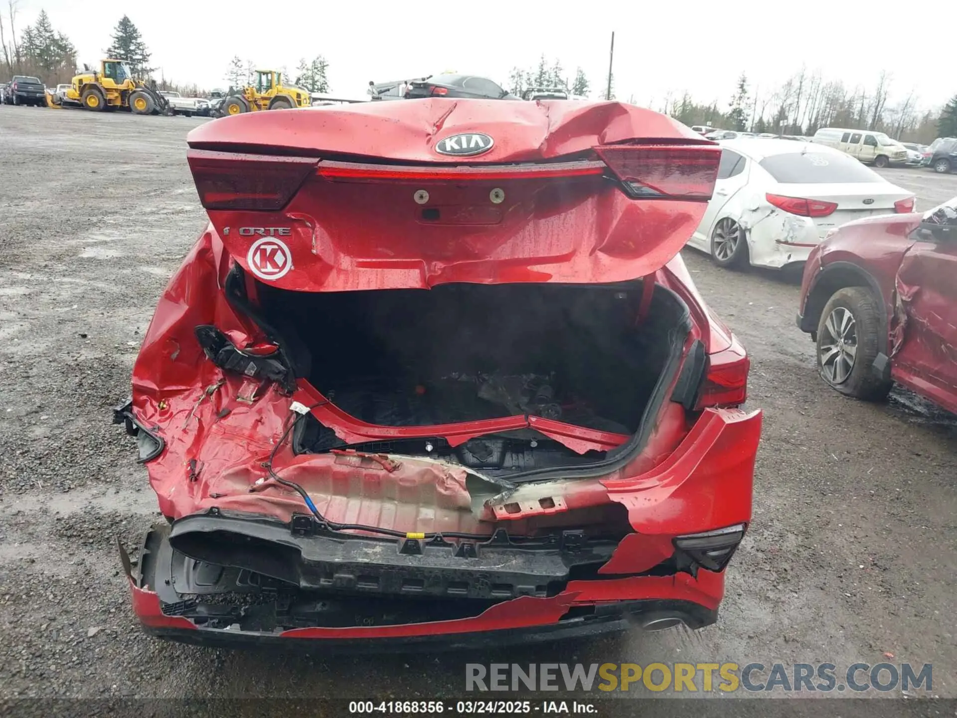 16 Photograph of a damaged car 3KPF24AD1ME268257 KIA FORTE 2021