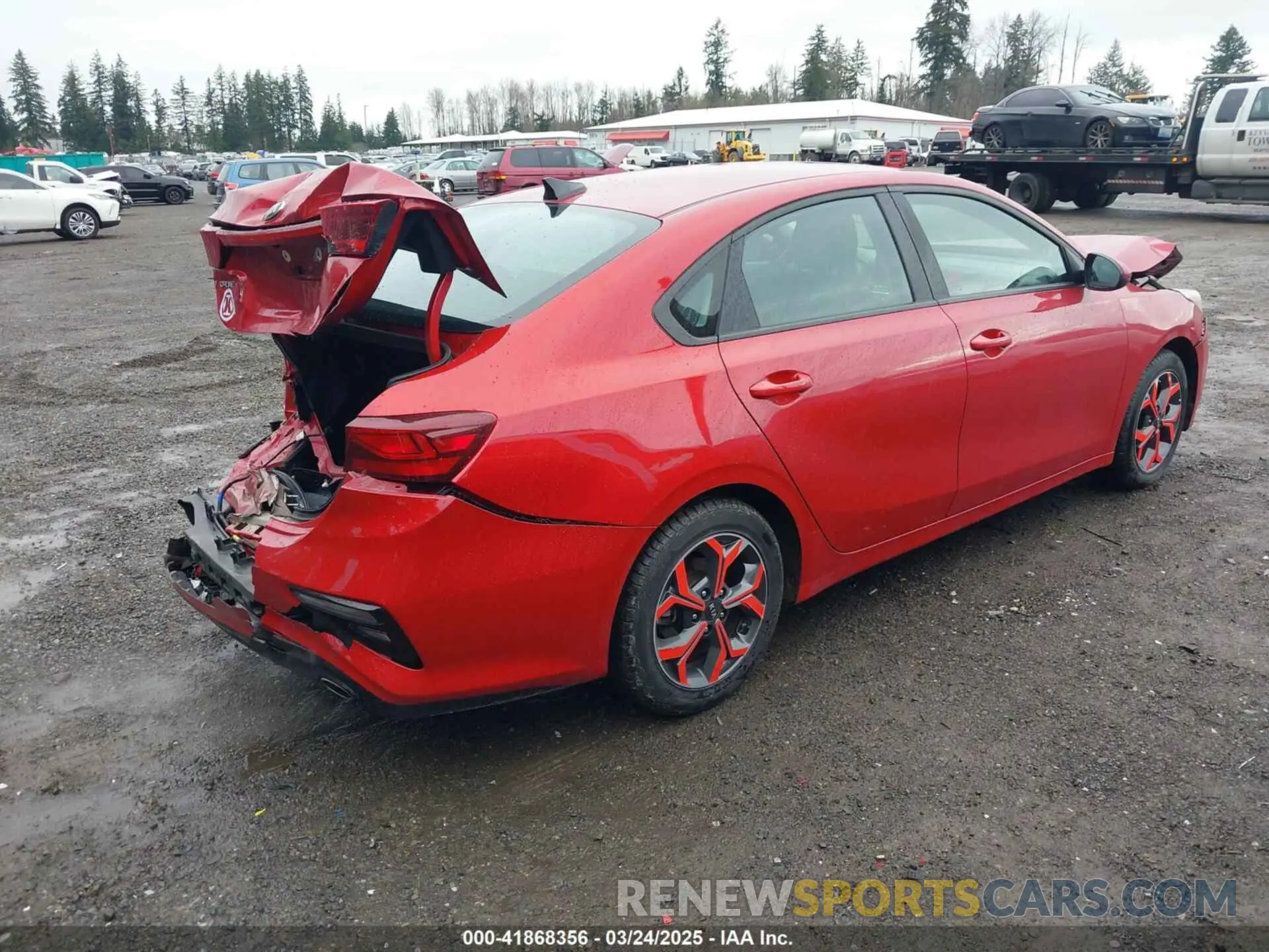 4 Photograph of a damaged car 3KPF24AD1ME268257 KIA FORTE 2021