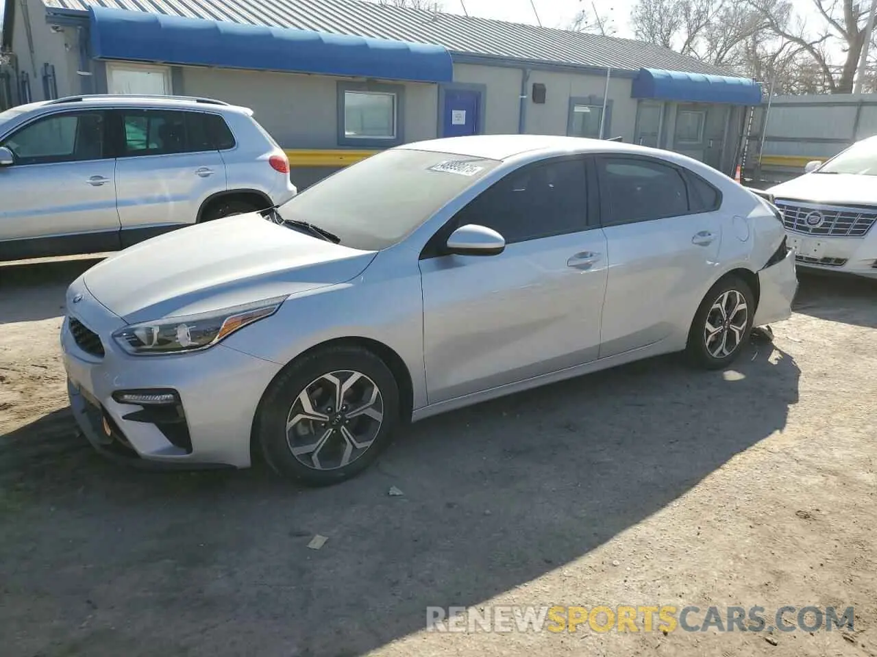 1 Photograph of a damaged car 3KPF24AD1ME300754 KIA FORTE 2021