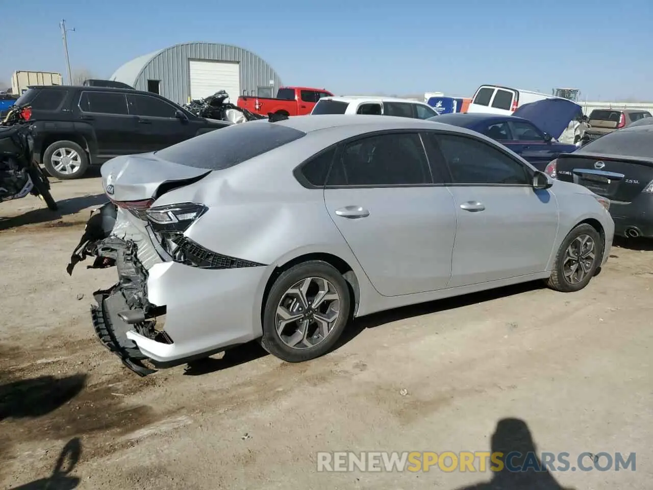 3 Photograph of a damaged car 3KPF24AD1ME300754 KIA FORTE 2021