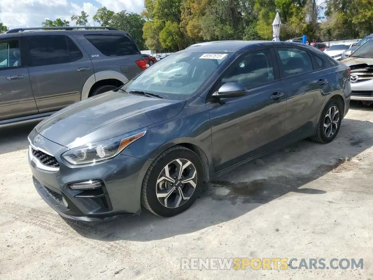 1 Photograph of a damaged car 3KPF24AD1ME319501 KIA FORTE 2021