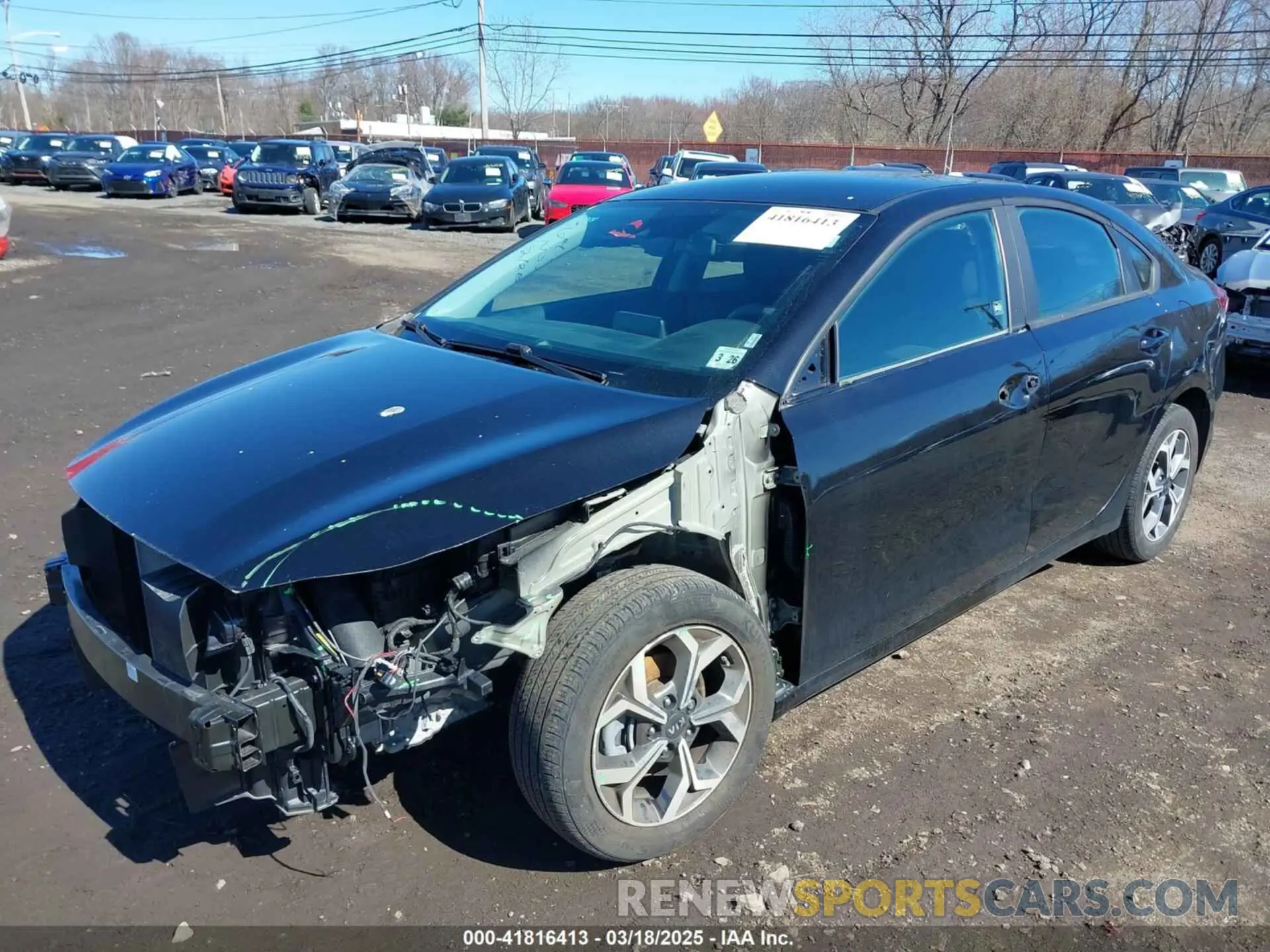 6 Photograph of a damaged car 3KPF24AD1ME326593 KIA FORTE 2021