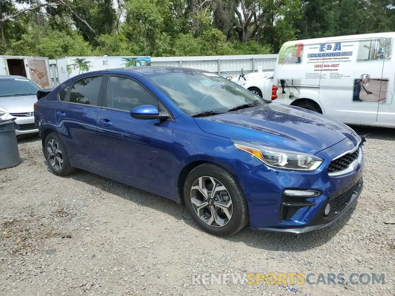 4 Photograph of a damaged car 3KPF24AD1ME337660 KIA FORTE 2021