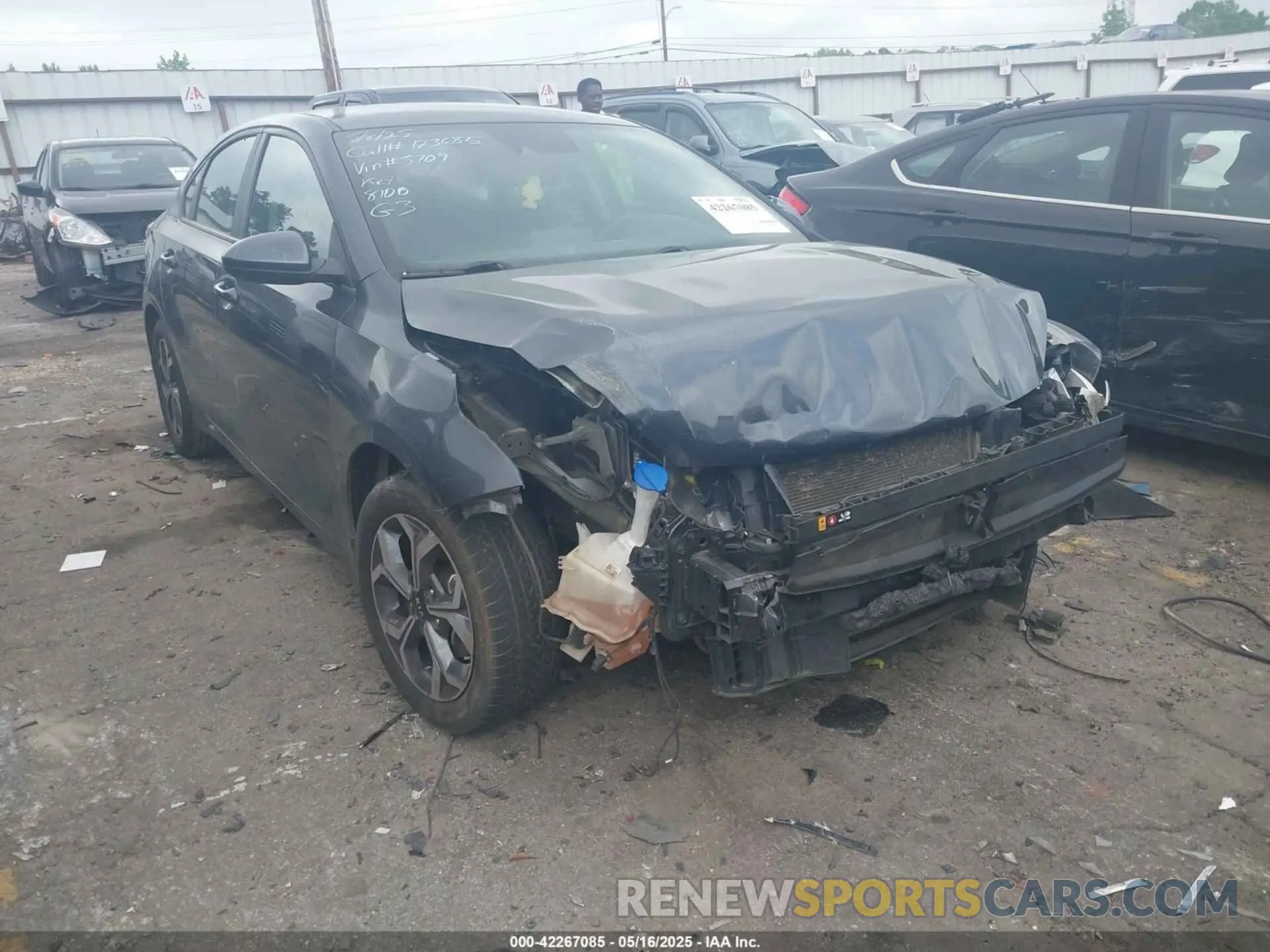 1 Photograph of a damaged car 3KPF24AD1ME345709 KIA FORTE 2021