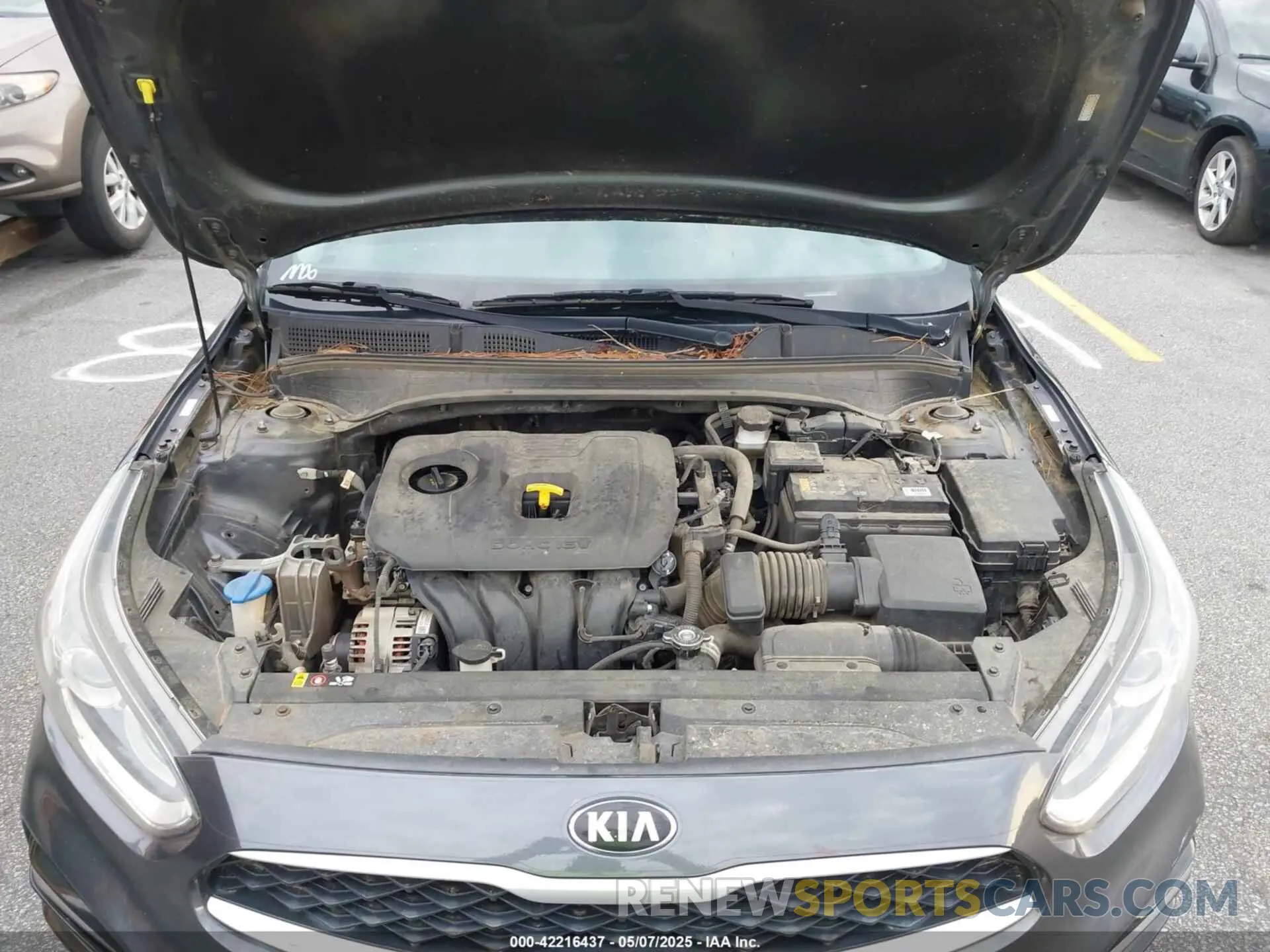 10 Photograph of a damaged car 3KPF24AD1ME346570 KIA FORTE 2021