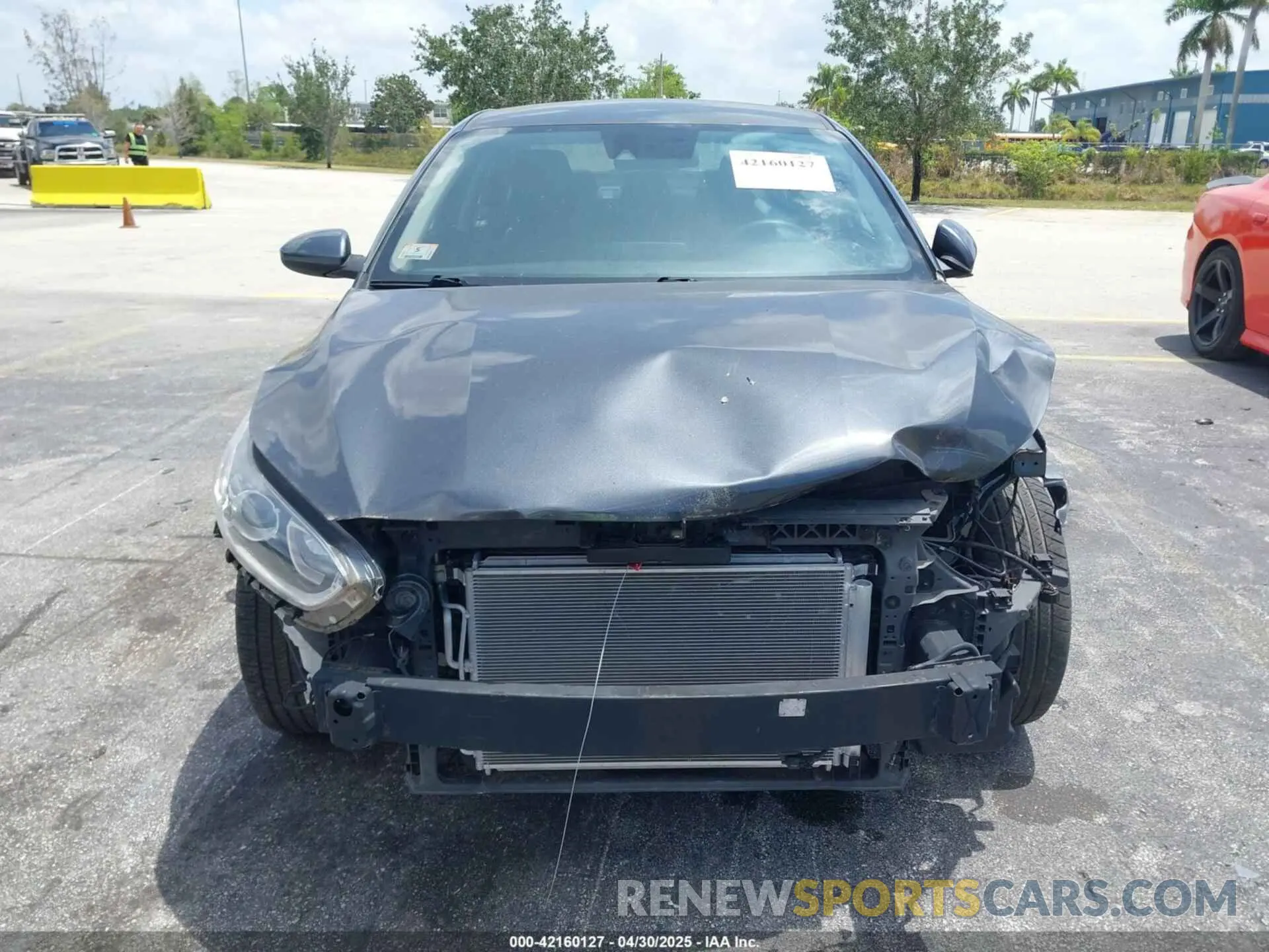 6 Photograph of a damaged car 3KPF24AD1ME353955 KIA FORTE 2021