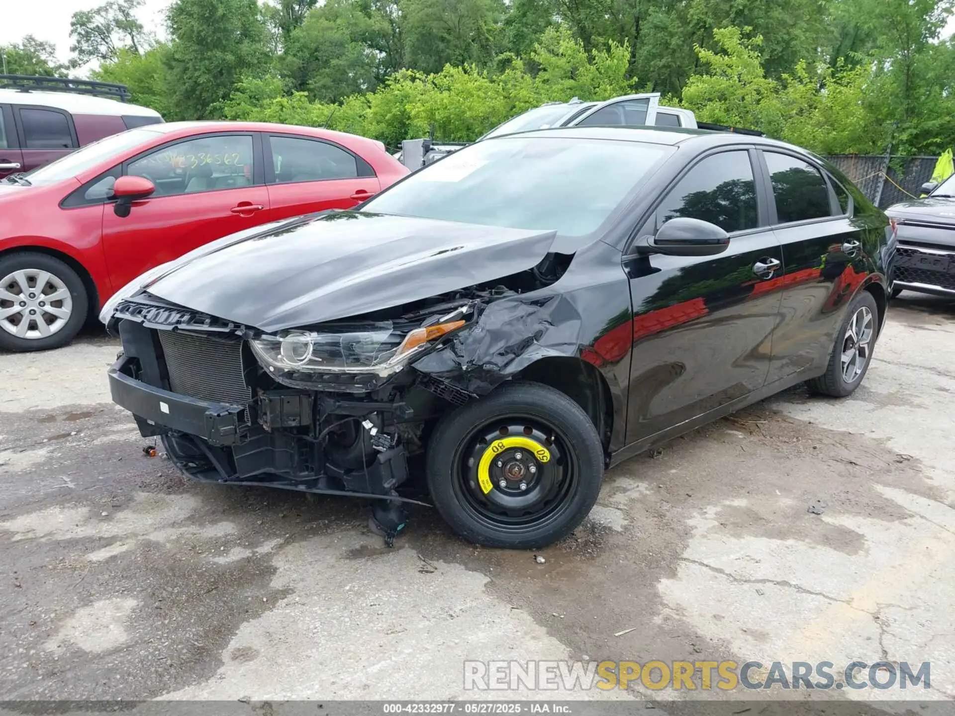 2 Photograph of a damaged car 3KPF24AD1ME360971 KIA FORTE 2021