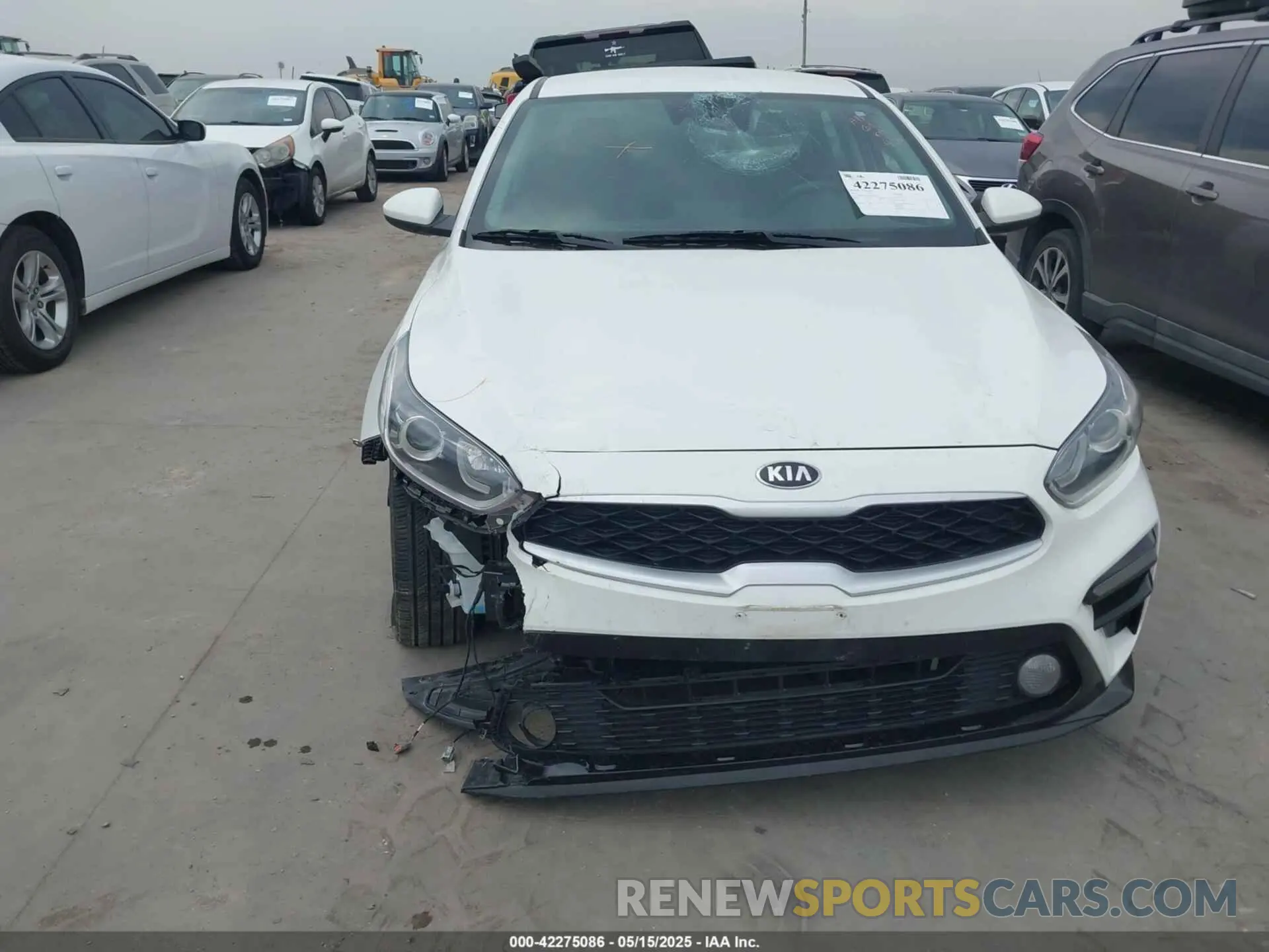 13 Photograph of a damaged car 3KPF24AD1ME361778 KIA FORTE 2021