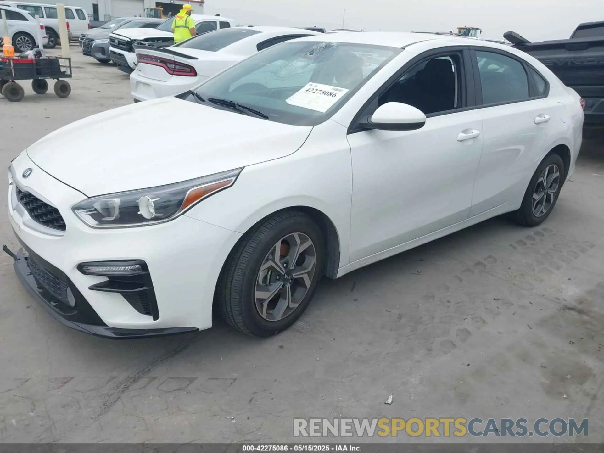2 Photograph of a damaged car 3KPF24AD1ME361778 KIA FORTE 2021