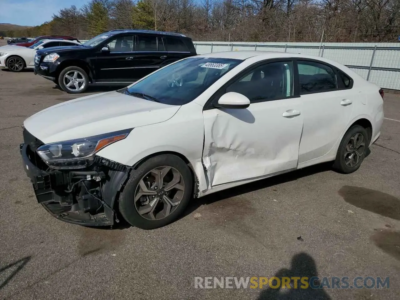 1 Photograph of a damaged car 3KPF24AD1ME368911 KIA FORTE 2021