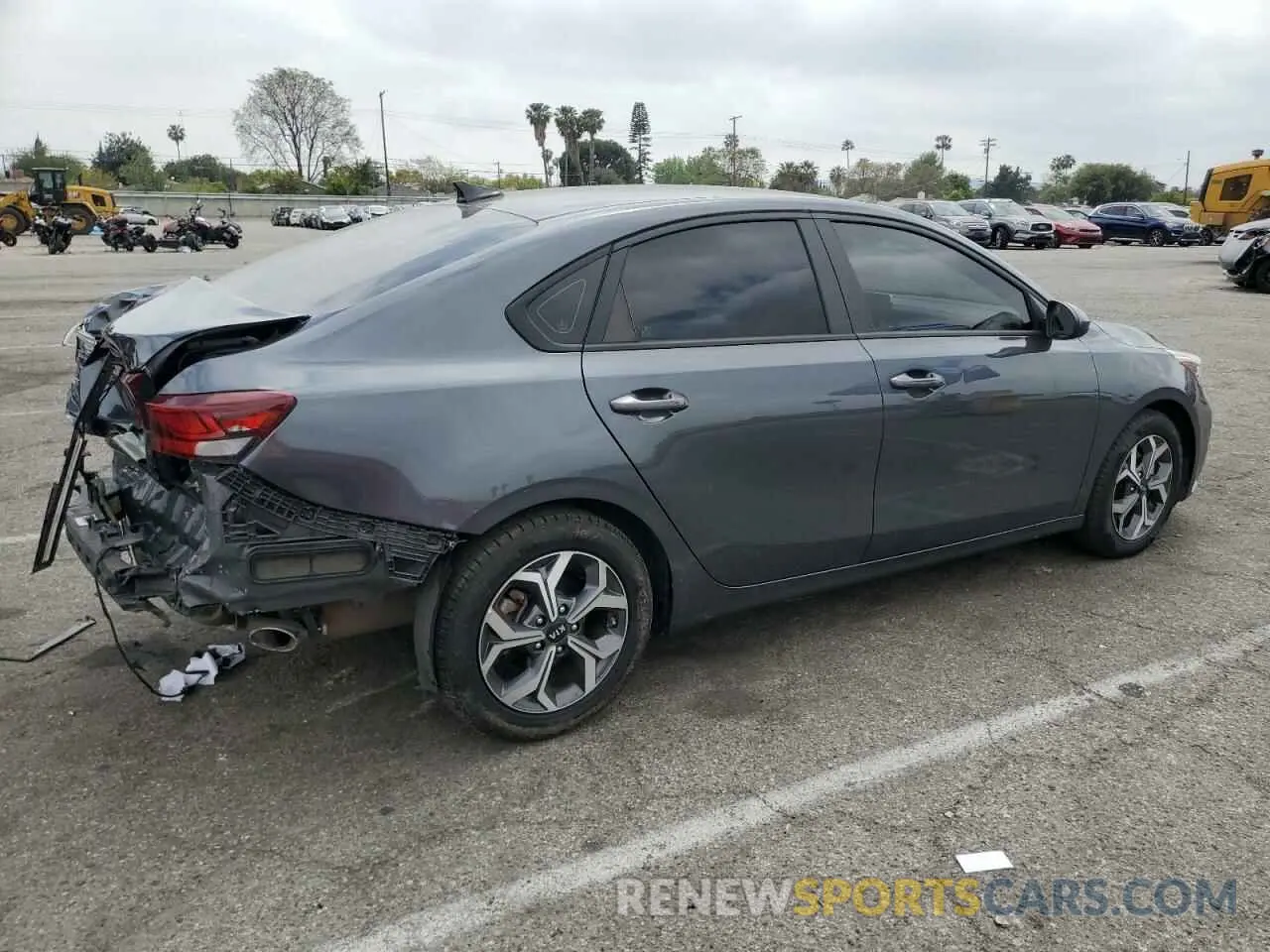 3 Photograph of a damaged car 3KPF24AD1ME373557 KIA FORTE 2021
