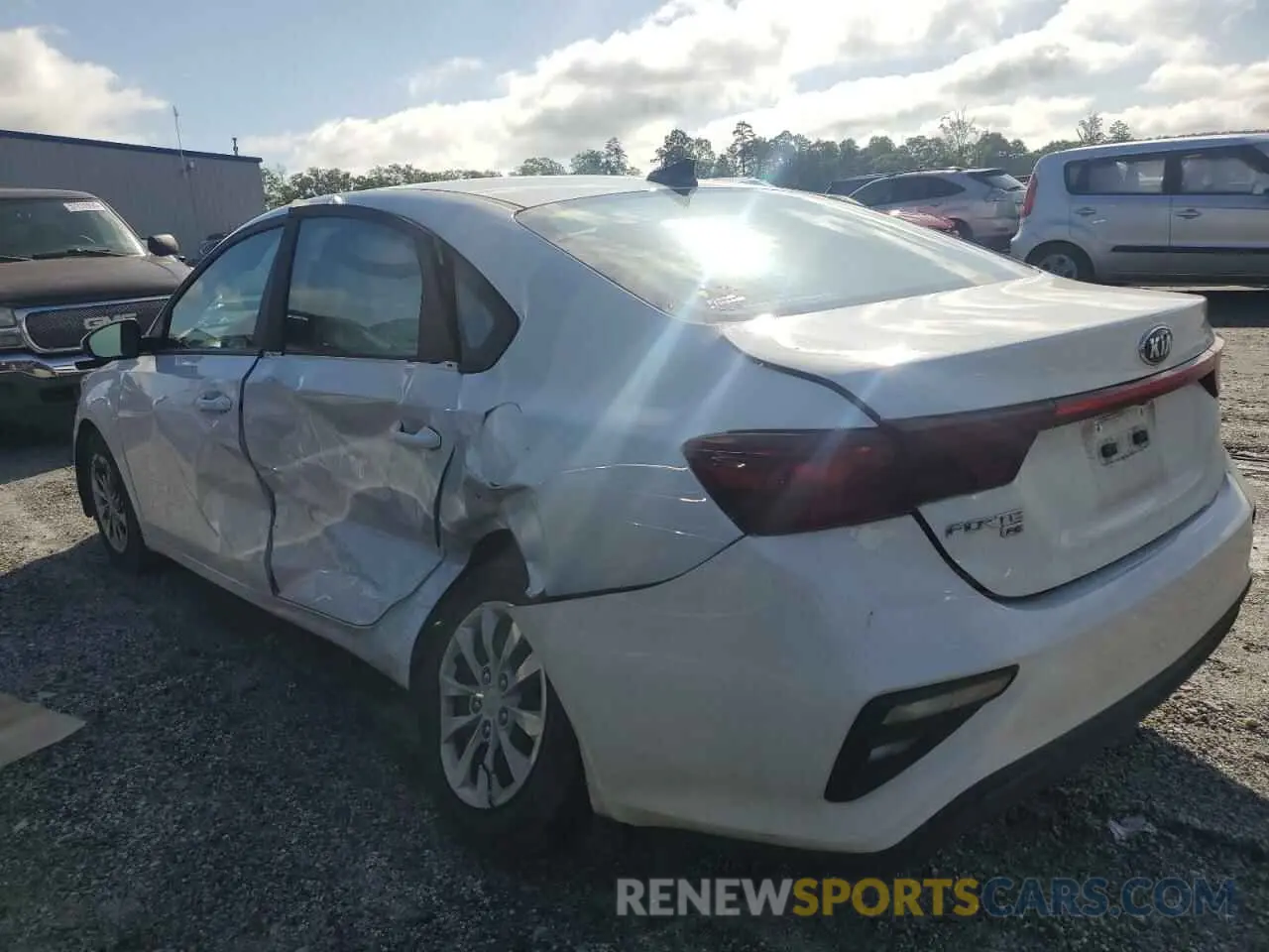 2 Photograph of a damaged car 3KPF24AD1ME374353 KIA FORTE 2021