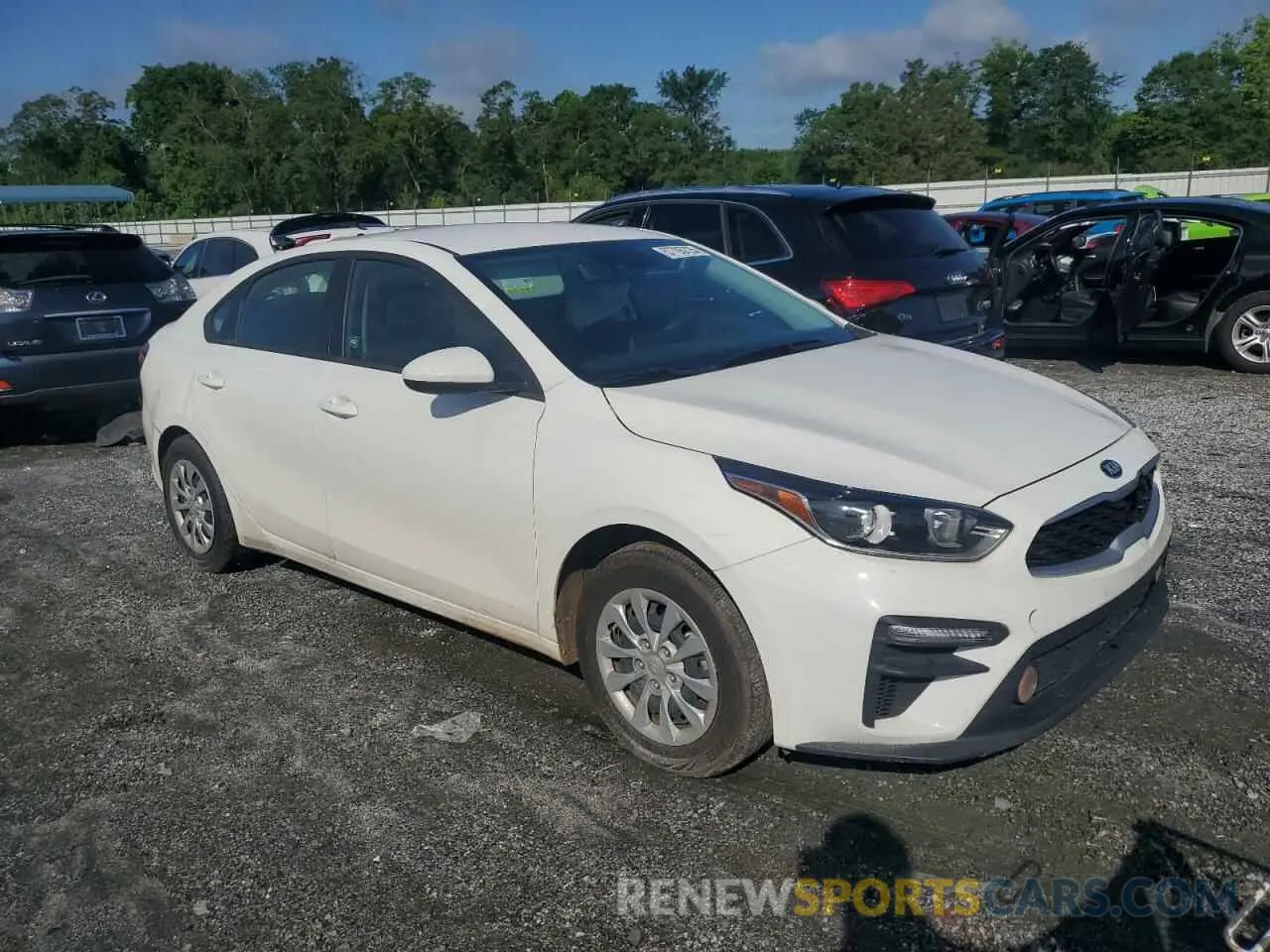 4 Photograph of a damaged car 3KPF24AD1ME374353 KIA FORTE 2021