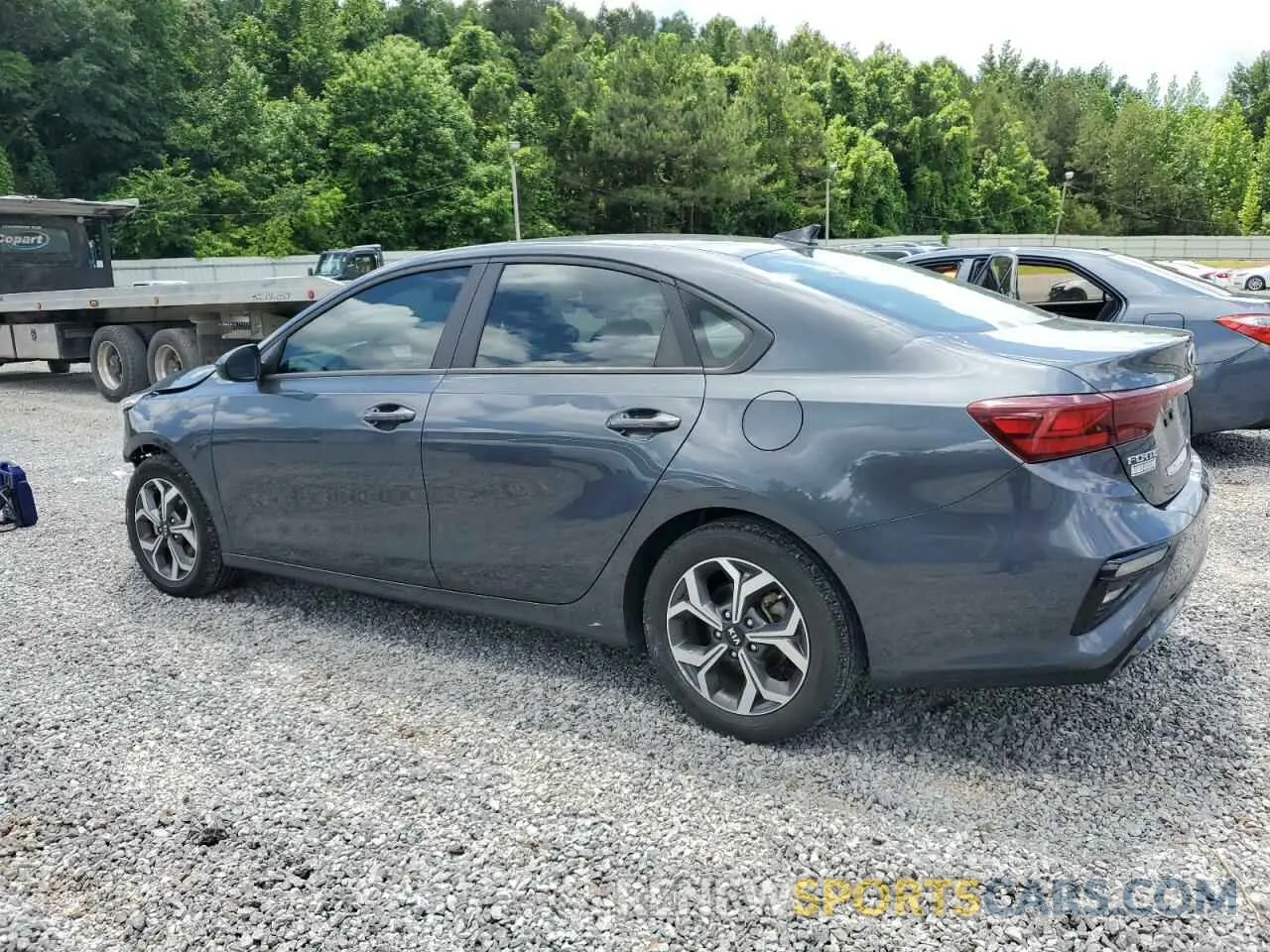 2 Photograph of a damaged car 3KPF24AD1ME380668 KIA FORTE 2021