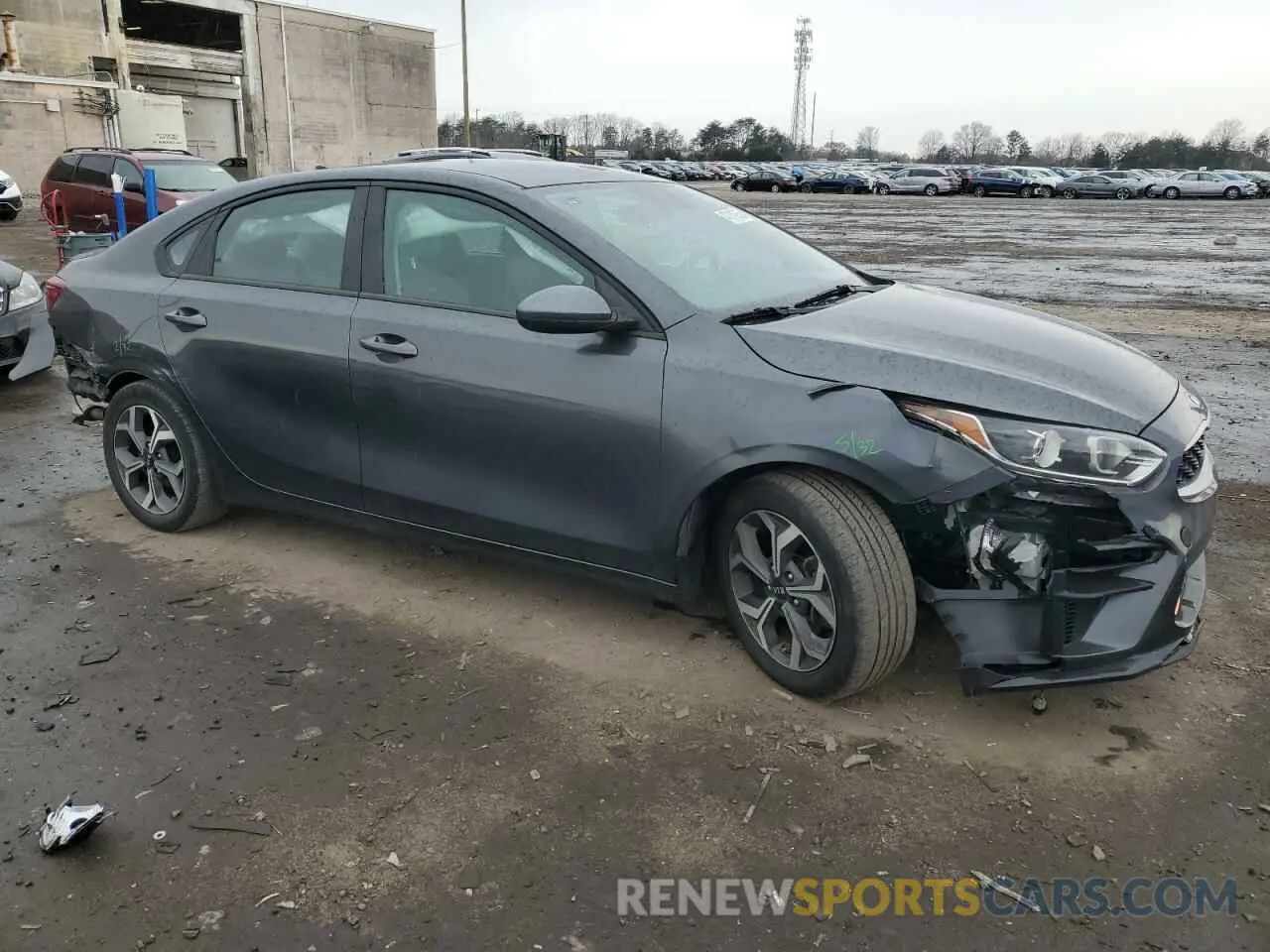 4 Photograph of a damaged car 3KPF24AD1ME381447 KIA FORTE 2021
