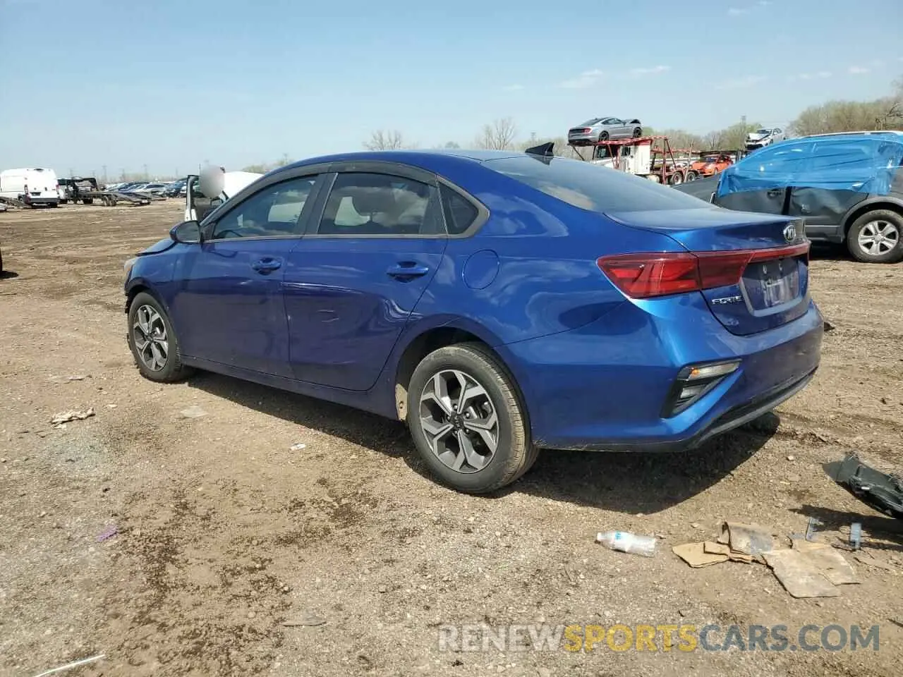 2 Photograph of a damaged car 3KPF24AD1ME381478 KIA FORTE 2021