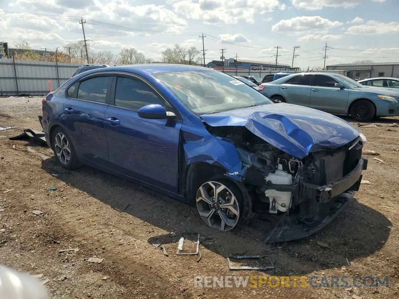 4 Photograph of a damaged car 3KPF24AD1ME381478 KIA FORTE 2021